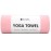 Eunzel Hot Yoga Towel Non Slip Yoga Mat Towel Non-Slip Sweat Absorbent Microfiber Towel for Hot Yoga, Pilates and Workout 72 x 26.5, Pink