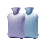 FORICOM Extra Large Hot Water Bottles for Pain Relief.2packs,2L Hot Water Bag for Back Pain, Heating Pad 2Liter, Hot and Cold Therapy.Bpa Free.