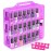 DreamGenius Nail Polish Organizer Case for 48 Bottles with 2 Nail Separators, Double Side Gel Nail Polish Holder with Adjustable Dividers, Purple