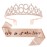 CIEHER 69 & Fabulous Birthday Set: Crown, Sash, Pearl Pin - 69th Birthday Decorations & Gifts for Women