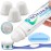 Self-Closing XXL Toothpaste Caps 3-Pack White, Sensodyne Pronamel Compatible by Tilcare - No Waste Cap Dispensers for Easy Use - Mess-Free Toothpaste Lids - Food Grade Silicone & BPA-Free Toppers