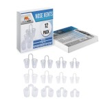 Nose Vent Sinus Relief (Pack of 12 Various Types and Sizes) - A Simple Solution for Nasal Snorers - Reusable Snoring Device to Enjoy a Peaceful Night\'s Sleep - by Mobi Lock