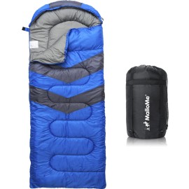 MalloMe Sleeping Bags for Adults Cold Weather & Warm - Backpacking Camping Sleeping Bag for Kids 10-12, Girls, Boys - Lightweight Compact Camping Essentials Gear Accessories Hiking Sleep Must Haves