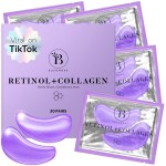 BLOOMORA Retinol & Collagen Under Eye Patches (30 Pairs) - For Dark Circles & Puffy Eyes - Eye Care Mask