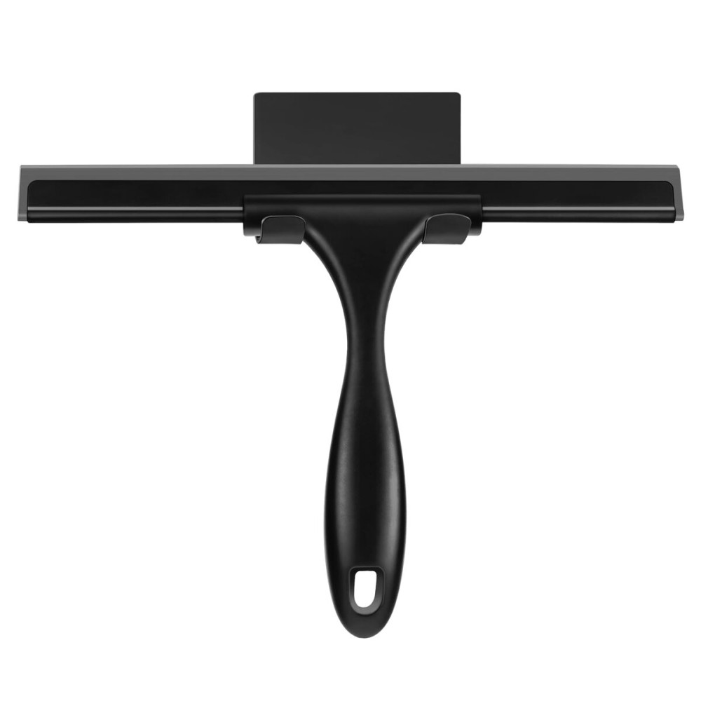 SetSail Squeegee for Shower Glass Door Stainless Steel Shower Squeegee for Glass Doors All-Purpose Window Squeegee for Tile Shower Walls, Sink, Mirror, Bathroom, Car Window Cleaning 10 Inches