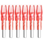 XHYCKJ 6PCS G Led Lighted Nocks for Arrows with .165 Inside Diameter,Screwdriver Included