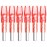 XHYCKJ 6PCS X Led Lighted Nocks for Arrows with .203 Inside Diameter,Screwdriver Included
