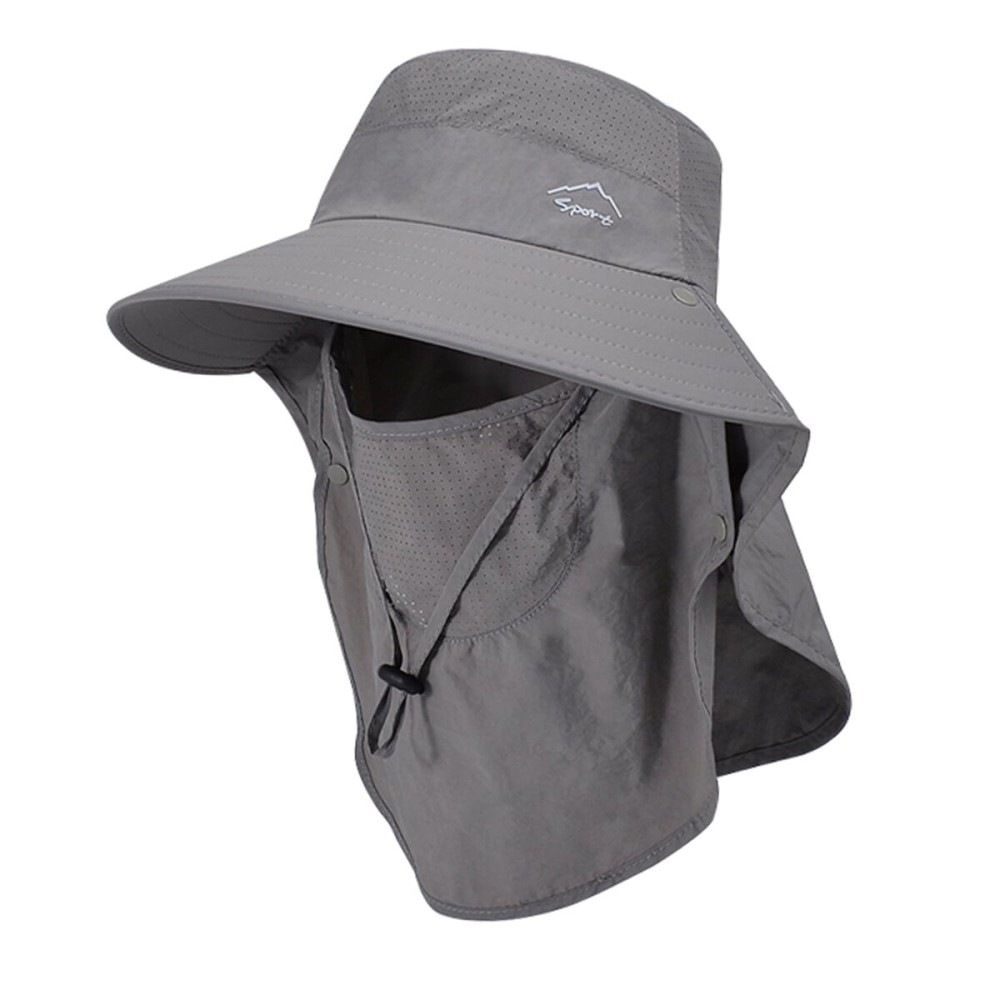 Sun Hat for Men Women with Neck Flap,UPF 50+ UV Protective Hiking Fishing Hats,Wide Brim Sun Hat for Women&Men