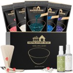 Lifestance Wax Beads Set, 5 Kinds of Waxing Beads, Hard Wax Beans with 57 Items Silicone Spatulas, Perfect for Any Waxing Warmers, Wax Beads for Hair Removal for Bikini Underarm Face Body