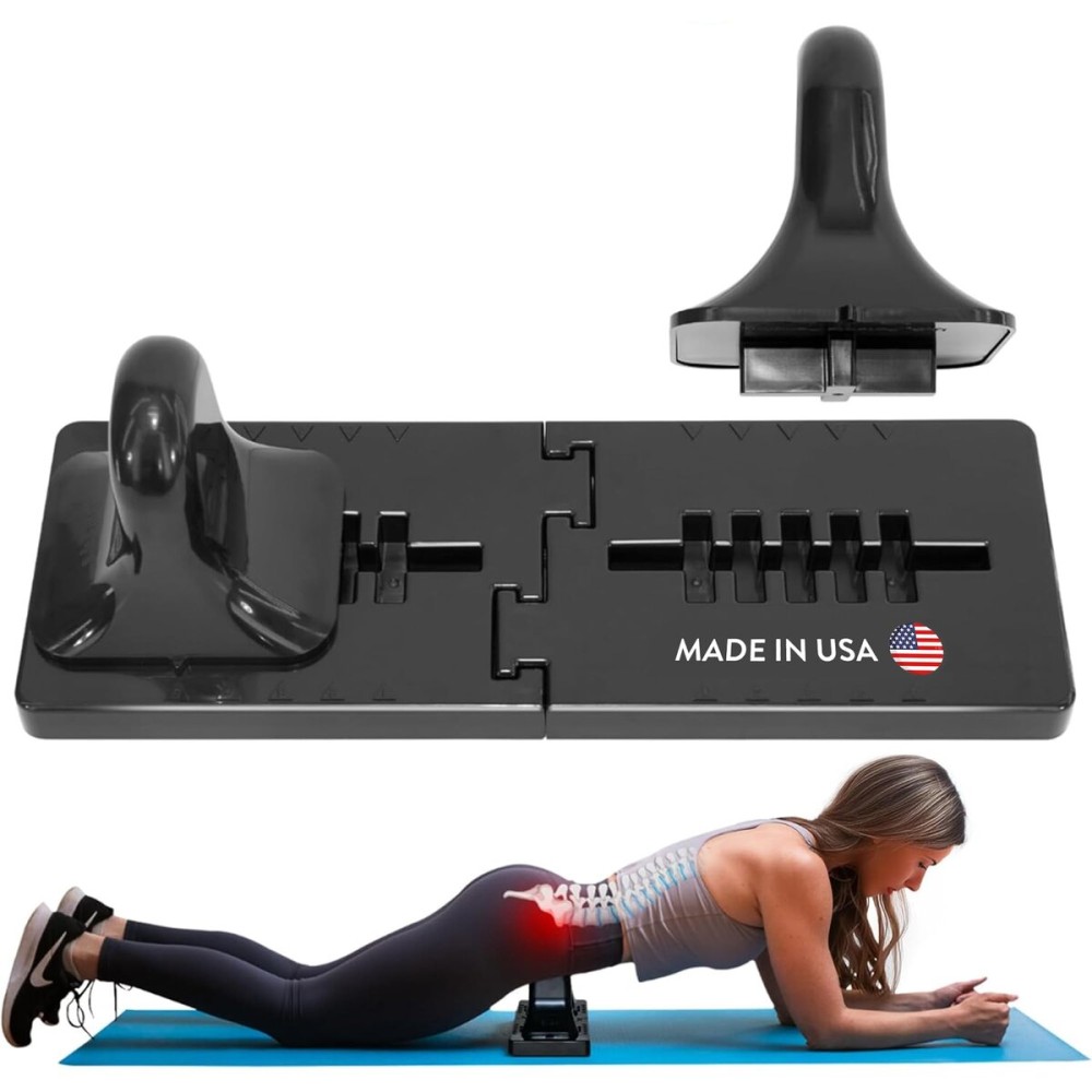 Thrival - Fully Adjustable Psoas, Hip Flexor, Back, Glute, Illiacus and Neck Muscle Release Tool for Deep Tissue, Trigger Point, Hooking Hip and Myofascial Release - Made in USA - Blue