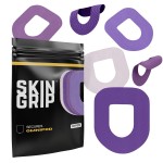 Skin Grip Insulet Omnipod 5 Adhesive Patches Waterproof & Sweatproof (Also Fits Omni pod Dash), Pre-Cut Medical Tape, Ultimate Insulin Pump Protection, Diabetic Sensor Covers, 20-Pack, Purple