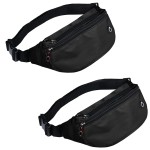 Fanny Packs for Men and Women, Waterproof Sports Waist Pack Bag for Travel Hiking Running Hands-free Wallets, Easy Carry Any Phone