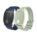 EmeTerm Explore FDA-Cleared Anti-Nausea Wristband IP67 Waterproof Morning Motion Travel Sickness Vomit Relief Rechargeable No Gel Drug Free Without Side Effects (2 Pack)