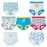 Sesame Street Unisex Baby Potty Elmo, Big Bird + Stickers & Success Chart, 7-Pack Training Pant_Cookie Monster