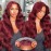 Wear and Go Glueless Wigs Human Hair Pre Plucked Pre Cut for Beginners 99j Burgundy Lace Front Wigs Human Hair Upgraded No Glue 5x5 HD Body Wave Lace Closure Wigs Human Hair for Women 28 Inch
