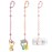 LittleHugs 3pcs Adjustable Toy Strap Holder - Silicone Baby Tether Pacifier Clip - Travel Essential Leash for Stroller, High Chair, Car Seat