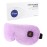 Heated Eye Mask for Dry Eyes, Cordless Warm Eye Compress, Blepharitis, Styes, 1000mAh, Washable Cover, Gifts for Family and Friends, Travel (Purple)