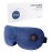 Heated Eye Mask for Dry Eyes, Cordless Warm Eye Compress for Blepharitis, Styes, 1000mAh, Washable Cover, Gifts for Family, Travel (Dark Blue)