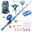 Lanaak Kids Beginner\'s Fishing Pole and Tackle Box - with All New Kids Camo Back-Pack, Net, Reel and Beginners Guide - Rod and Reel Kit for Boys, Girls, or Youth (Camo Blue)