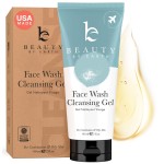 Beauty by Earth Clean Face Wash - USA Made with Organic & Natural Ingredients, Non-Toxic Facial Cleanser