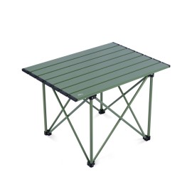 iClimb Ultralight Compact Camping Folding Table with Carry Bag (Reinforced Green - L)
