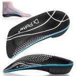 DR. POTTER+ 3/4 Plantar Fasciitis Insoles, High Arch Support Inserts for Flat Feet, Over-Pronation and Foot Pain, Metatarsal Support Insoles for Metatarsalgia (Medium(Men\'s 6.5-8.5, Women\'s 7.5-9.5))