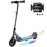 Caroma Electric Scooter for Kids Ages 10-14, 150W Motor & 10 Mph, 80 Mins Ride Time, Adjustable Height & Speed, LED Display & Colorful Lights, Kids Electric Scooter, Ideal Gifts for Boys and Girls