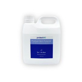 protectME Fabric Protector and Stain Resistant Spray - Upholstery Fabric Spray for Stain Guard for Carpet, Shoes, Couch, Sofa - Non Toxic, Water Based Furniture Protector - 84.5 Fl. Oz.