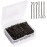 Bobby Pins - 400pcs Brown Hair Pins Clips Bulk for Women - Mini Bun Pins Thin Thick for All Hairstyle Decoration - Pin Jumbo for Lady