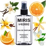 MIRIS No. 62692, Inspired by Orange Jasmine Vanile, Long-Lasting Unisex Eau de Parfum for Women & Men, Spray 3.4 Fl Oz / 100 ml