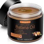 MISICH Raw Batana Oil for Hair Growth, 100% Natural Pure Dr. Sebi Botana Oil from Honduras, Unrefined Organic for Prevent Hair Loss, Enhances Thickness for Men & Women 5.3 oz