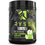 RYSE Godzilla X Noel Deyzel Pre Workout Powder - Green Apple - 400mg Caffeine, High Stim Pre-Workout for Men & Women with Citrulline & Beta Alanine - Energy, Pump & Focus - 20/40 Servings