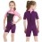 NATYFLY Kids Wetsuit, 2.5mm Neoprene Thermal Swimsuit, Shorty Wetsuit for Girls Boys and Toddler, Short Sleeve Kids Wet Suits for Swimming
