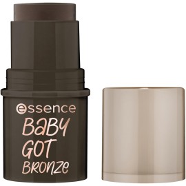 essence | Baby Got Bronze Stick | Cream Bronzer Easy to Apply & Blend | Vegan & Cruelty Free | Free From Gluten, Parabens, Preservatives, & Microplastic Particles (60 | Crush on Caviar)