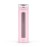 Ello Syndicate 20oz Reusable Glass Water Bottle with One-Touch Leak Proof Flip Lid, Protective Non-Slip Silicone Sleeve, Carry Loop for Coffee, Tea and Water, BPA-free, Dishwasher Safe, Cashmere Pink
