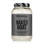 NAKED Goat Vanilla Protein Powder - Pasture Fed Goat Whey Protein Powder from Small-Herd Dairies - Only 3 Ingredients - GMO Free, Soy Free - All Natural - 23 Grams of Protein - 25 Servings