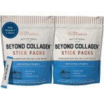 Live Conscious Beyond Collagen Peptides Powder Unflavored Packets-Hydrolyzed Collagen Powder-Hair Skin Nail & Joint Support- Multi Type Collagen Supplements for Women & Men 30 Pack (2pk)