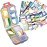 Zuihug 1Pack Travel Pill Organizer - 10 Compartments Pill Case, Compact and Portable Pill Box, Perfect for On-The-Go Storage, Pill Holder for Purse (Gray with 156 Stickers)
