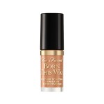Too Faced Born This Way Super Coverage Multi-Use Concealer | Full Coverage, Non-Comedogenic, Oil Free + Long Lasting Concealer | Hyaluronic Acid + Coconut Water, 0.06 Fl Oz, Travel Size, Warm Sand