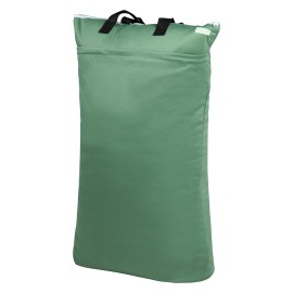 wegreeco Reusable Hanging Wet Dry Cloth Diaper Bag (Pea green)