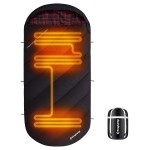 KingCamp Heated Sleeping Bag for Adults, Cold Weather & Warm Extra Wide Big & Tall XL Portable Waterproof Flannel Sleeping Bags, Essentials Gear Accessories for Camping Backpacking Hiking