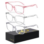 hunsquer Blue Light Glasses for Women Blue Light Blocking Glasses Men Computer Gaming Blue Screen Glasses Mens Blue Light Blocker Glasses