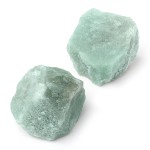 QINJIEJIE 1.8-2.2\'\' Green Aventurine 2PCS Natural Rough Healing Crystal Rocks Bulk Large Crystal Rocks Stones for Tumbling Cabbing Polishing Fountain Rocks DIY Decoration Handmade Gifts
