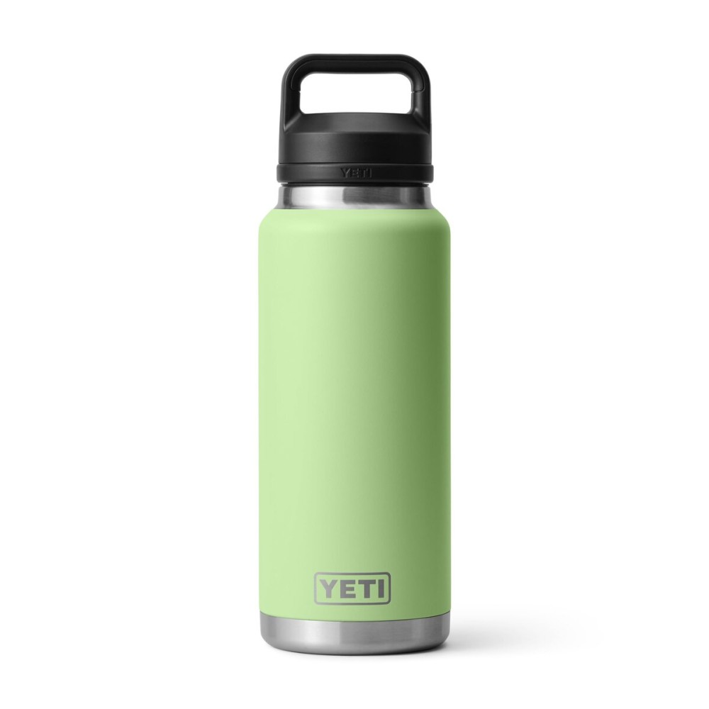 YETI Rambler 36 oz Bottle, Leakproof, Vacuum Insulated, Stainless Steel with Chug Cap, Key Lime
