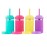 Elk and Friends Kids + Toddler Glass Cups | The Original 12oz Glass Mason Jar with Sleeves + Lids | Silicone Straws + Stopper | Smoothie Cup | Food Storage | Spill Resistant | Dishwasher Safe | 4 Pack