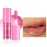 Beauty Glazed Big Brush Head Lip Oil, Ultra-Hydrating & Nourishing, Smooth Glossy Finish Lip Glow Oil, Shiny and Vegan Tinted Lip Gloss, Non-Sticky Formula (1, 02 Shiny)
