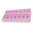 7 Day Weekly Pill AM PM Organizer, ShysTech Large Pill Case Pill Box for Pills/Vitamin/Supplements/Medication (Pink, Regular)