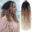 Goddess Locs Crochet Hair 18Inch Faux Locs Crochet Hair Curly Ends Pre-looped River Hippie Locs Bohemian Locs Crochet Braids for Black Women(1B/27/613, 18inch)