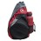 Disc Golf Backpack Slinger Bag | 6-12 Discs | Multiple Colors (Red and Grey)