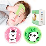 Kids Ice Packs for Boo Boos, Boo Boo Ice Packs for Kids, 2 Packs Cute Hot Cold Gel ice Packs for Injuries Reusable for Kid\'s Fever, Pain Relief, Wisdom Teeth, First Aid and Head, Arms, Legs Injuries